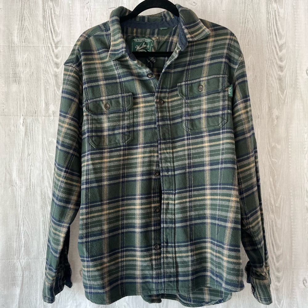 Vintage Woolrich cotton flannel top mens XXL